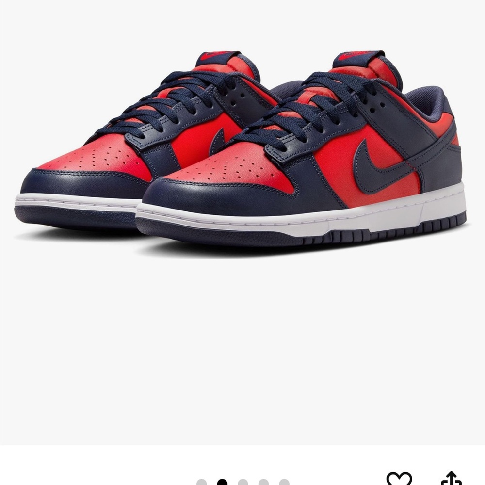 Nike Red and Blue Sneakers